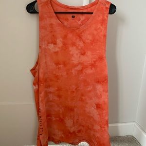 EUC lululemon men’s tie dye tank